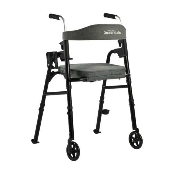 Triumph Essential Walker Basic Folding Walker with seat - Durham Medical